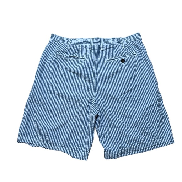 Croft & Barrow Men’s Shorts Navy Blue Striped Size 34 Casual - Picture 6 of 6